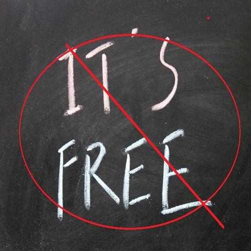 Free is Not Always free