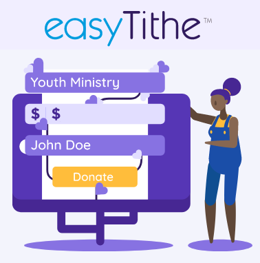 Image of EasyTithe online giving form
